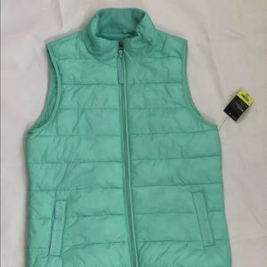 NWT GREEN XERSION Puffer Packable Vest